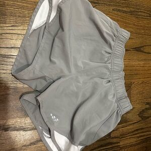 BCG Gray Athletic Shorts Lightweight Elastic Waist